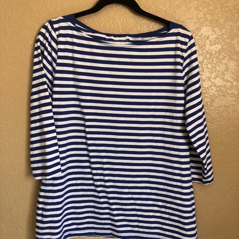 Long Sleeve Stripped Merona top